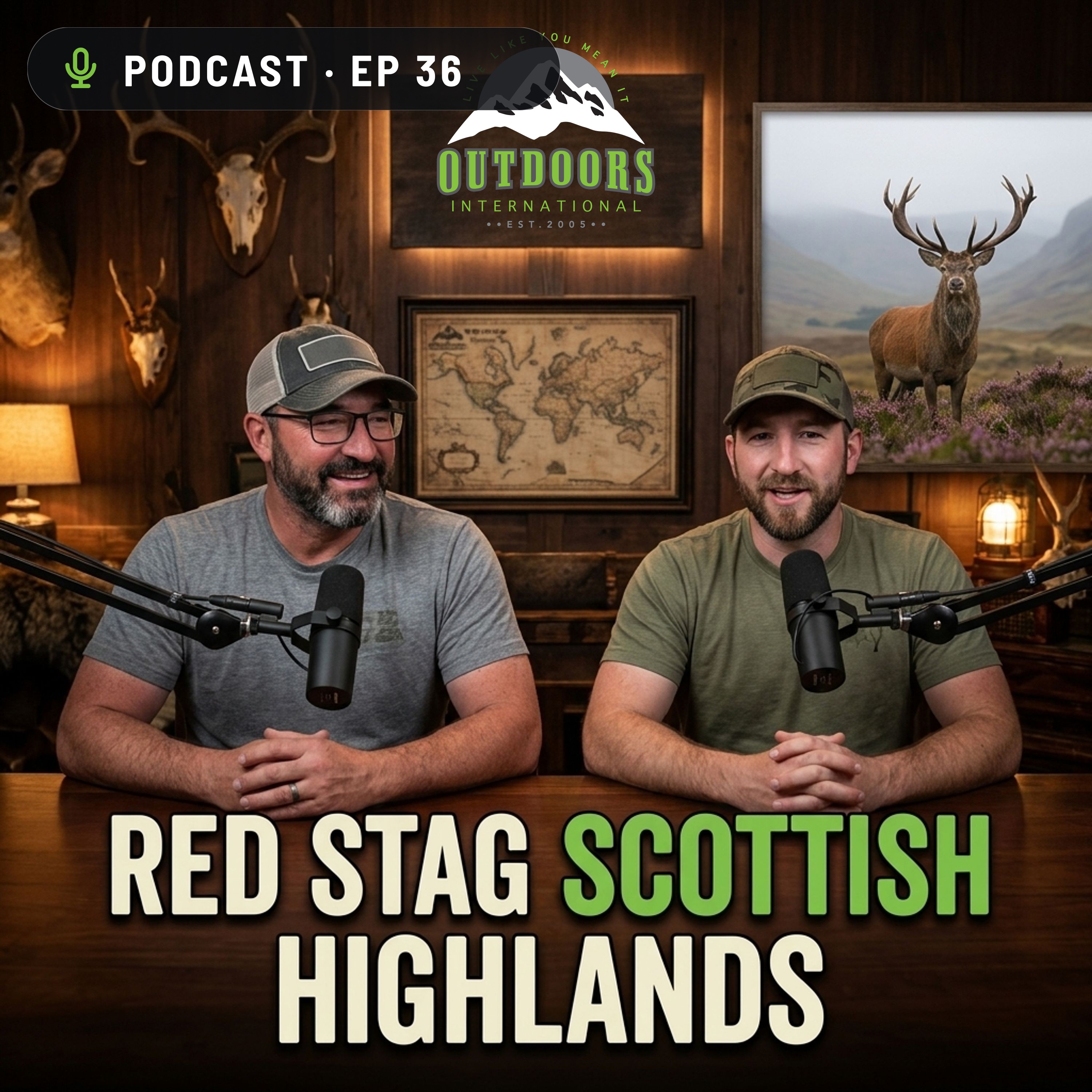 The Scottish Highlands: Stalking Wild Red Stag and Roe Deer episode artwork