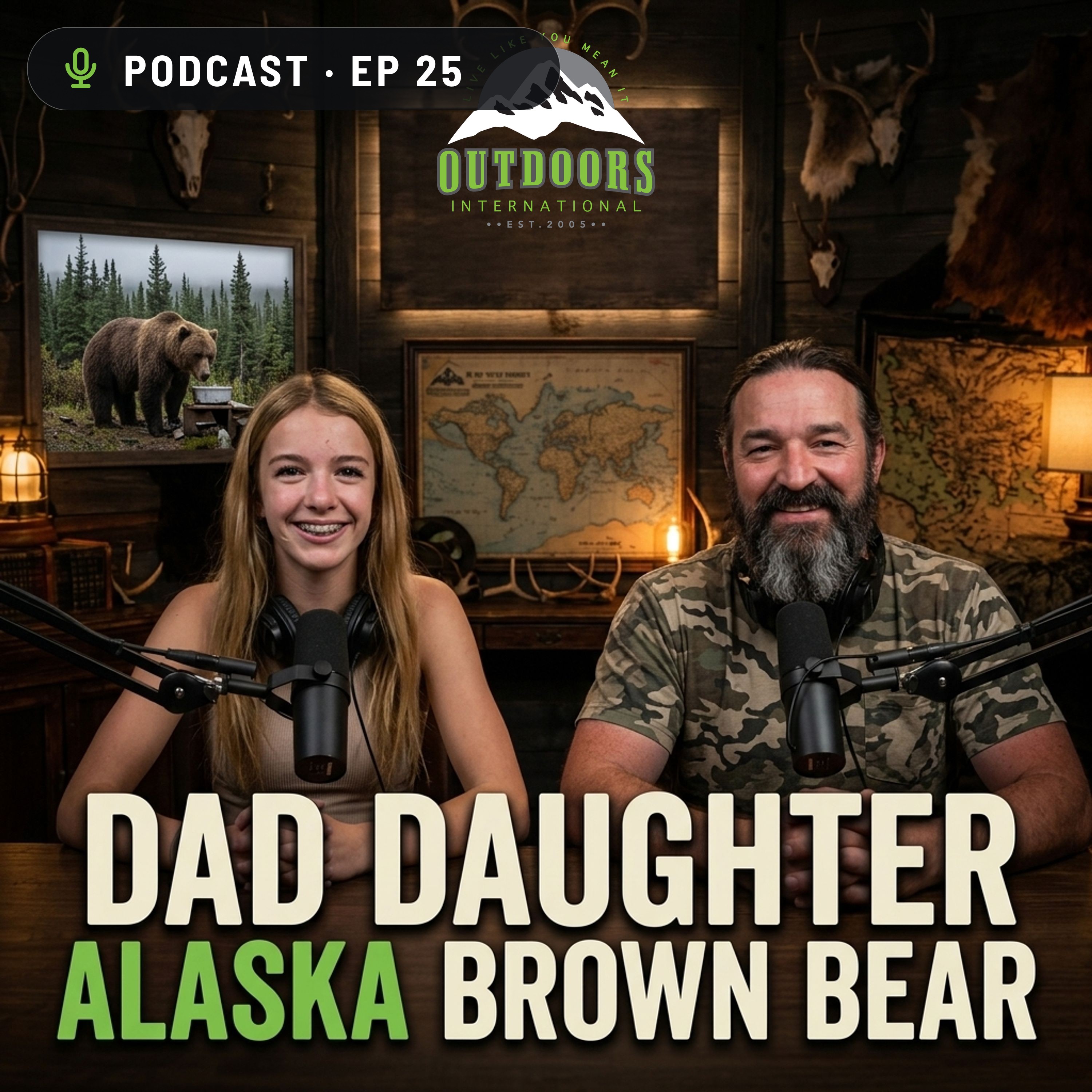 A Father-Daughter Alaska Brown Bear Hunt: Dennis & Maria Glatt episode artwork