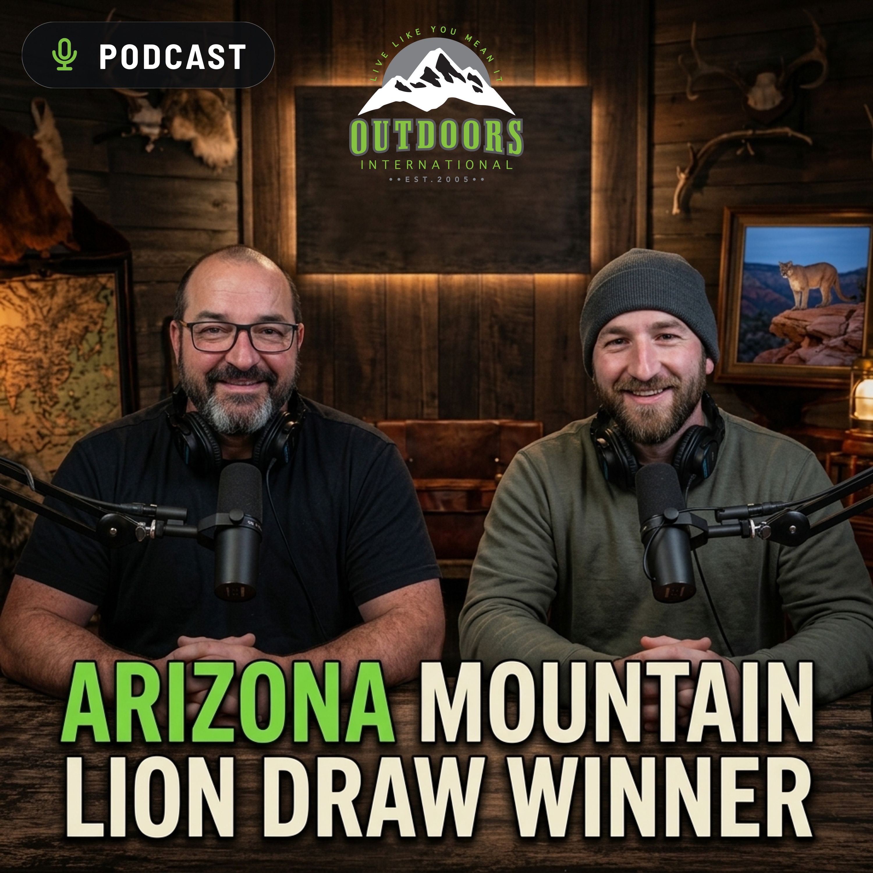 OI Draw Winner: The Arizona Mountain Lion Hunt episode artwork