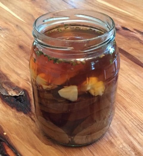 Pickled Venison Heart