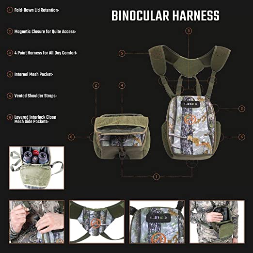 Features of the Athlon Optics Binocular Harness