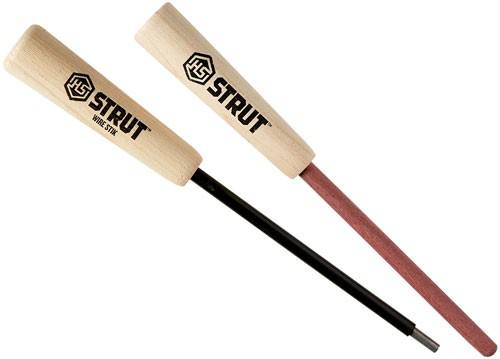 H.S. Strut Call Striker Twin Pack for Pot Style Calls — Carbon/Wood