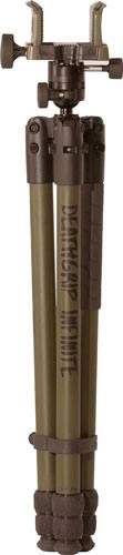 BOG DeathGrip Infinite Tripod, Aluminum, Tan w/ Gear Hook/Case
