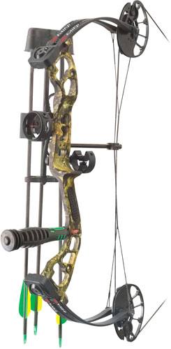 PSE Bow Kit Mini Burner Youth, 16"-26.5" 40# LH, MOBU Country