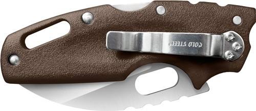 Cold Steel Tuff Lite 2.5" FDE Plain Edge Clip Folder