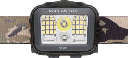 Browning Night Gig Elite OVIX Headlamp - 430 Lumens Rechargeable 3AAA