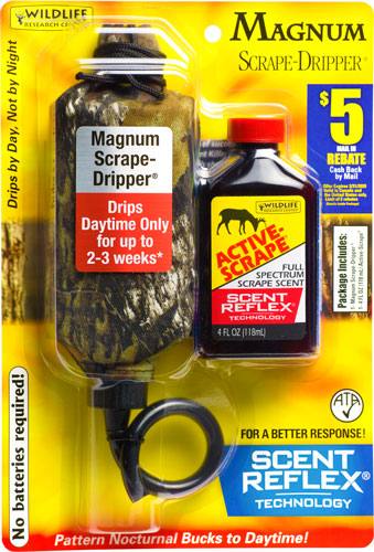 WRC Deer Lure Active Scrape / Scrape Dripper Combo 4 fl oz