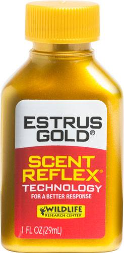 WRC Deer Lure Estrus Gold Synthetic 1 fl oz w/ 2 Key Wicks