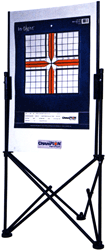 Champion Paper Target Holder Stand w/Carrying Case, Black