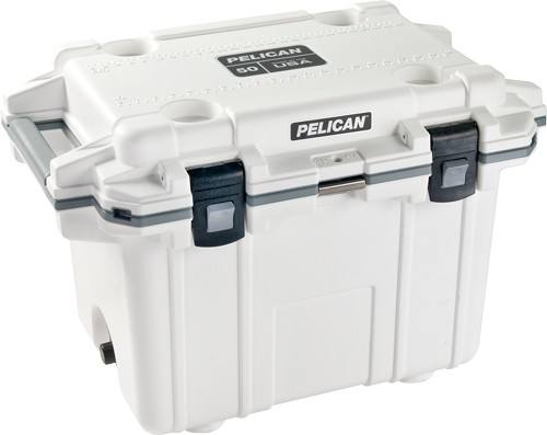 Pelican Elite Cooler IM 50 Quart White/Gray