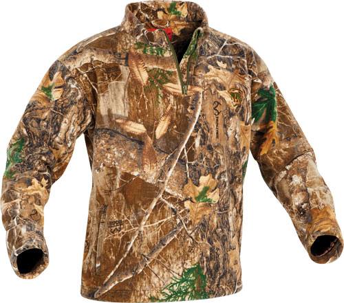 Arctic Shield Heat Echo Sherpa Fleece 1/4 Zip RT Edge Large