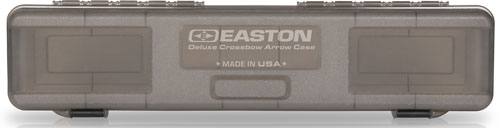 Easton Deluxe Crossbow Bolt Case — Holds 12 Bolts, Grey