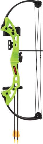Bear Archery Brave Youth Compound Bow RH Green Age 8+