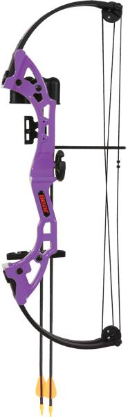 Bear Archery Brave Youth Compound Bow RH Purple Age 8+