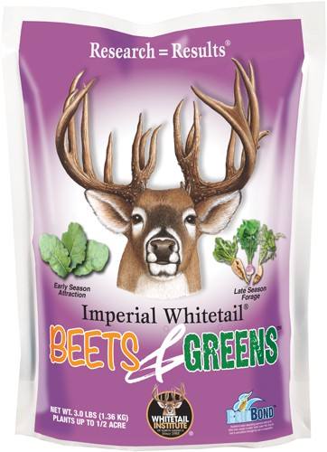 Whitetail Institute Beets & Greens Fall Food Plot Seed, 1/2 Acre, 3 lbs
