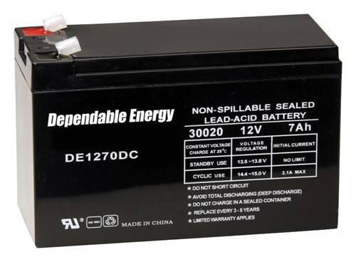 American Hunter Rechargeable 12V 7Amp Tab Top Battery