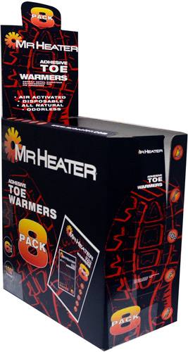 Mr. Heater Toe Warmers, 8 Pairs per Pack