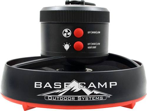 Mr. Heater BaseCamp Tent Fan w/ LED Light (4D Batteries Not Included)