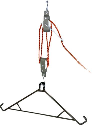 HME Skinning Gambrel & Hoist - 4:1 Ratio, 3/8", 500 lbs