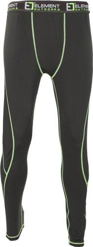 Element Outdoors Base Layer LW Long Underwear - Black, X-Large