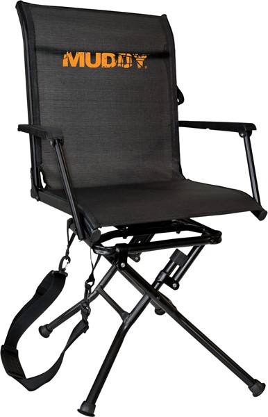 Muddy Swivel-Ease Folding Ground Seat w/ Flex Tek Seat