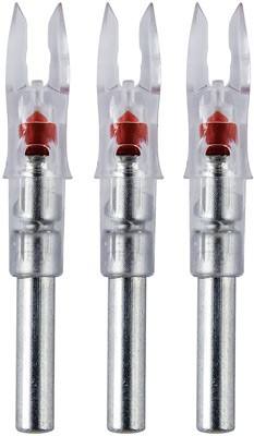 Nockturnal Lighted Nock S-Series Red 3-Pack