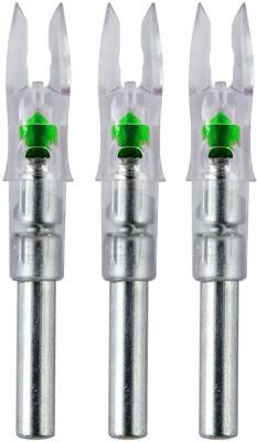 Nockturnal Lighted Nock X-Series Green 3-Pack