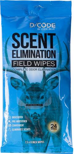 D-Code Field Wipes, 24-Pack