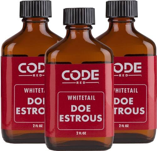 Code Red Deer Lure Doe Estrus Triple Pack, 2 fl oz/ea