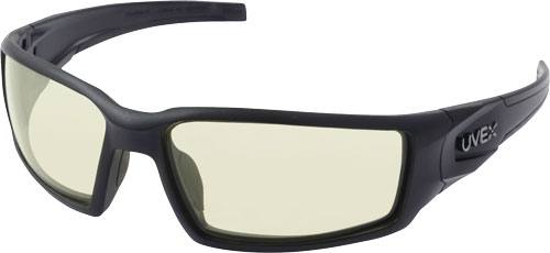 Howard Leight Hypershock Glasses, Black Frame / Amber Lens