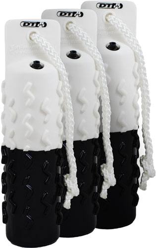 D.T. Systems Plastic Training Dummy 3-Pack, Large - Black/White