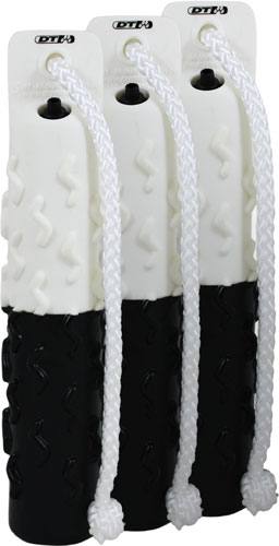 D.T. Systems Plastic Training Dummy 3-Pack, Small - Black/White