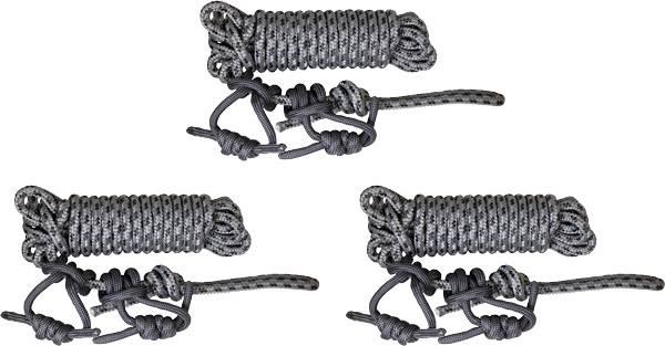 Summit Life Line 30' Safety Line w/Double Prusik Knot, 3-Pack