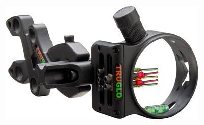 TruGlo Bow Sight Storm 5-Pin .019 Dia w/ Light Black