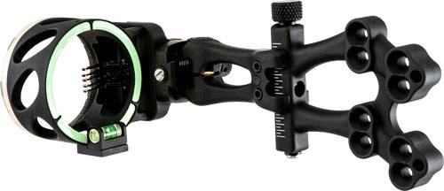 TruGlo Bow Sight Veros 5-Pin DDP .019/.010 Dia Black w/Light