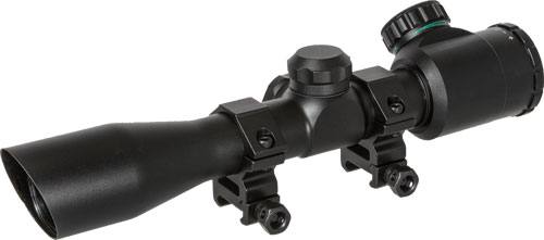 TruGlo Crossbow Scope 4x32, Black w/ Rings