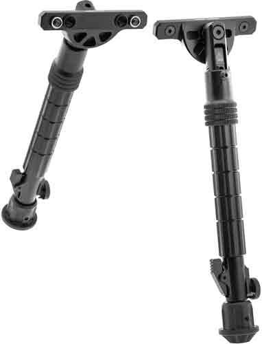 UTG Bipod Recon Flex KeyMod, Matte Black, Center Height 8.0"-11.8"