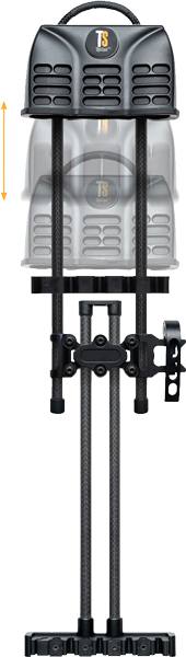 Tight Spot Quiver Shift Lock 5-Arrow, Black, RH