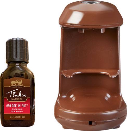 Tink's #69 Doe-in-Rut Scent Diffuser w/ .5 oz Bottle