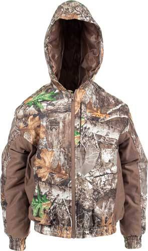 Habit Insulated Waterproof Youth Bomber Jacket - Realtree Edge Large