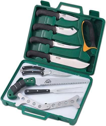 Outdoor Edge Game Processor 11-Piece Combo w/Carry Case