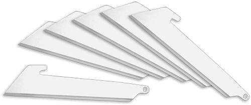 Outdoor Edge 3" Utility Blade Replacement Blades 6-Pack