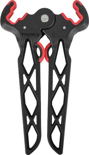 TruGlo Bow-Jack Bow Stand 7.25" Black/Red