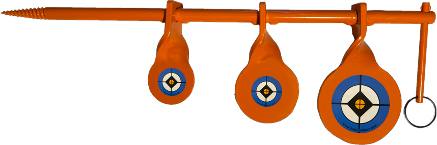 Do-All Steel Triple Tree Spinner Target – .22