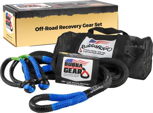 Bubba Rope Truck Gear Set 7/8" x 20' Rope w/ 2 Gator Shackles
