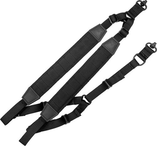 GrovTec MOLLE Backpack Sling w/ Push Button Swivels - Black